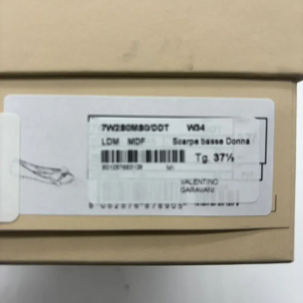 valentino Leather Ballet Flat